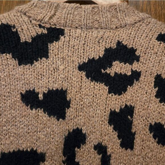 Abercrombie Leopard Open Cardigan Sweater Coat NWOT XSMALL - Picture 8 of 10